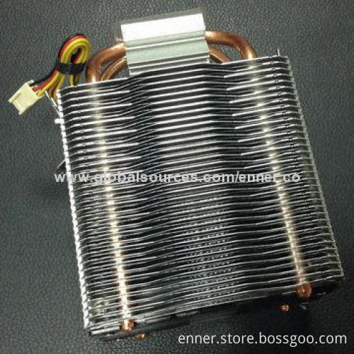 CPU Cooler with Heat Pipe, Compliant with RoHS Directive